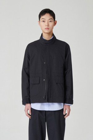 STAND COLLAR COMMUTE JACKET BLACK (247)