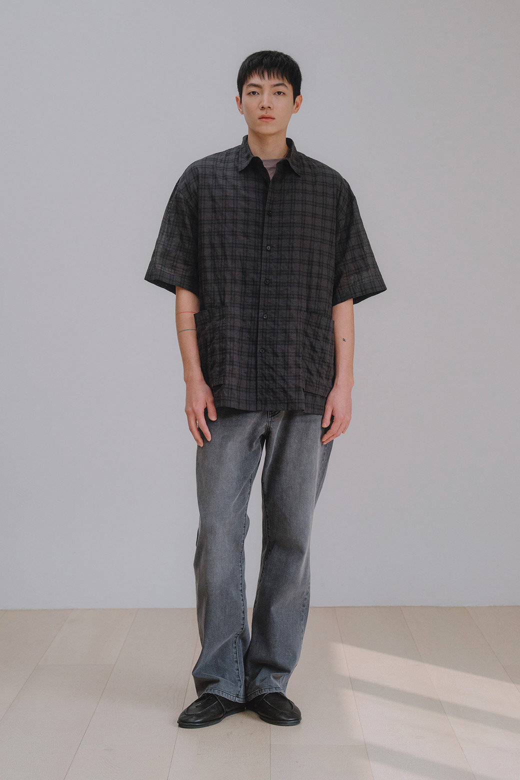 24/7 series - 캐주얼팬츠 - SEMI-WIDE STRAIGHT DENIM (247)
