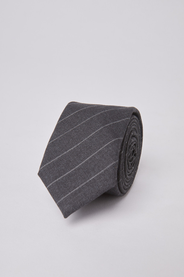 STRIPE PATTERN TIE (247)_GREY_0