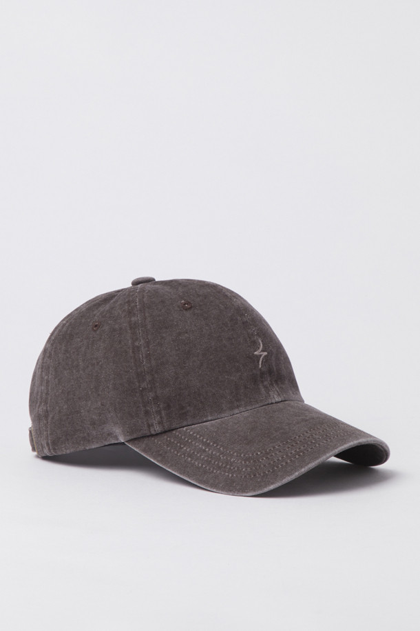 PIGMENT WASHED COTTON BALL CAP (247)_BROWN_0