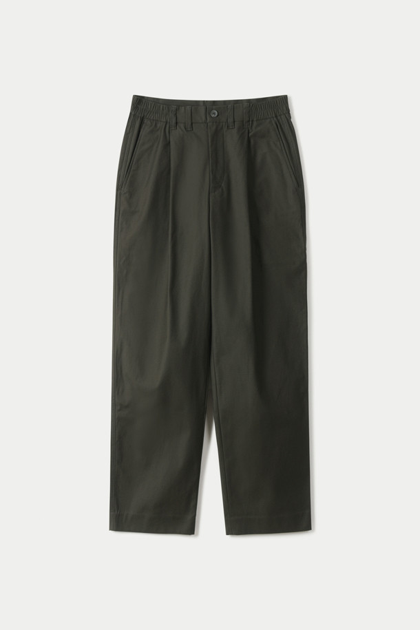 MOLESKINE WIDE PANTS (247)_KHAKI_0