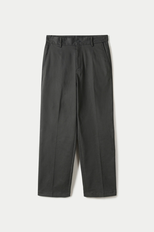 MOLESKINE SEMI-WIDE PANTS (247)_GREY_0