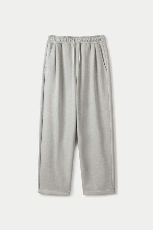 SUPIMA WIDE SWEATPANTS (247)_GREY_0