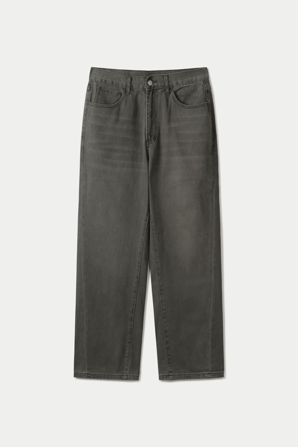 CURVED WIDE DENIM (247)_BROWN_0