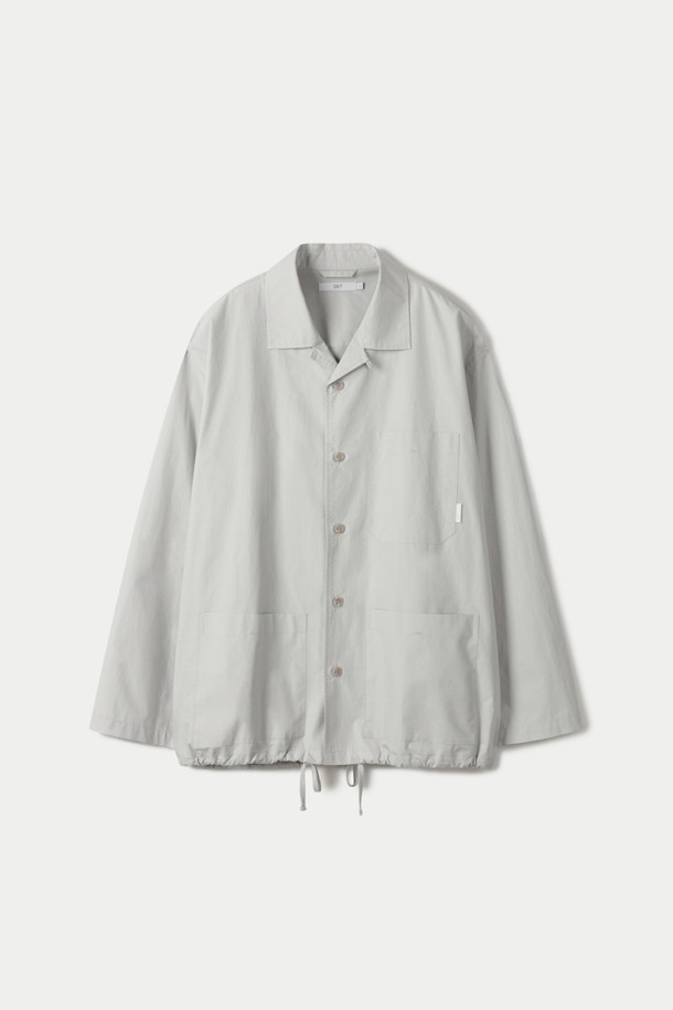 24/7 series - 캐주얼셔츠 - OVERSIZED SHIRTING COTTON JACKET (247)