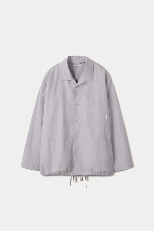 24/7 series - 캐주얼셔츠 - OVERSIZED SHIRTING COTTON JACKET (247)