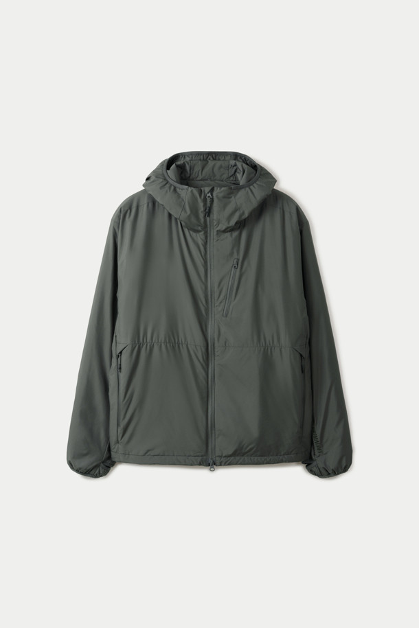 PERTEX PRIMALOFT HODDED JACKET (247)_KHAKI_0