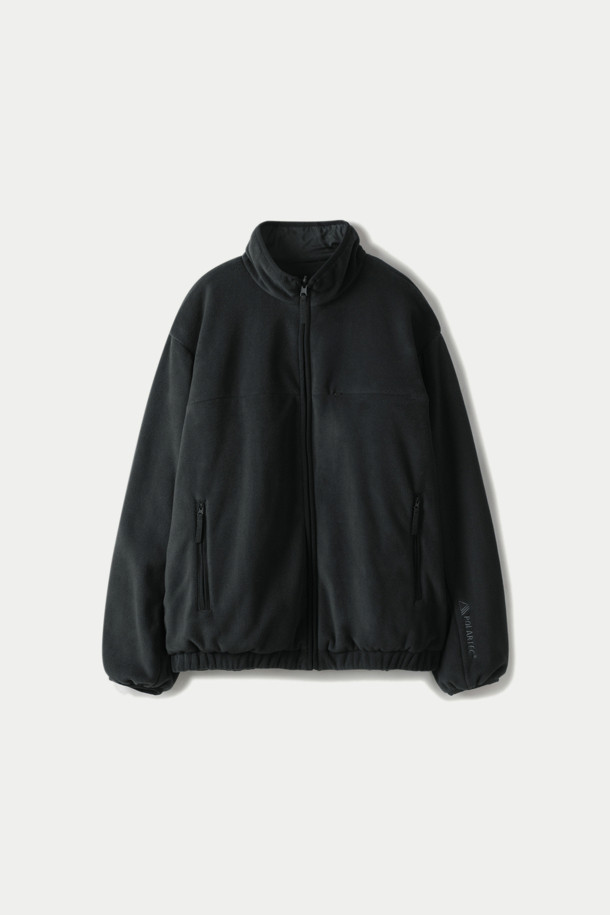 POLARTEC FLEECE REVERSIBLE JACKET (247)_BLACK_0