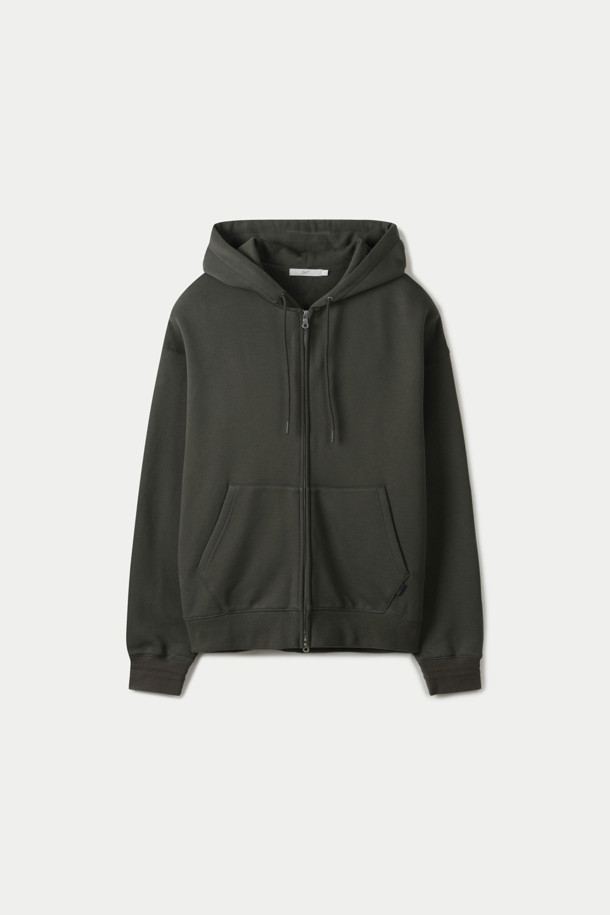 SUPIMA HOOD ZIPUP PARKA (247)_GREY_0