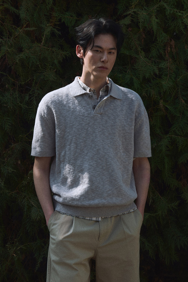 24/7 series - 스웨터 - CROCHET COTTON COLLAR KNIT (247)