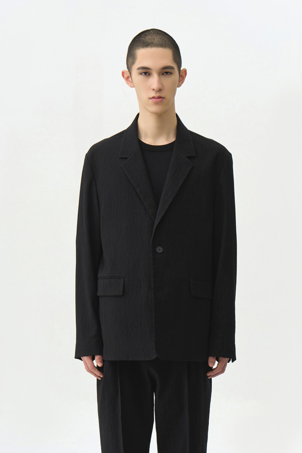 24/7 series - 수트/블레이저자켓 - SHEER CREASE TAILORED JACKET (SEERSUCKER) 247