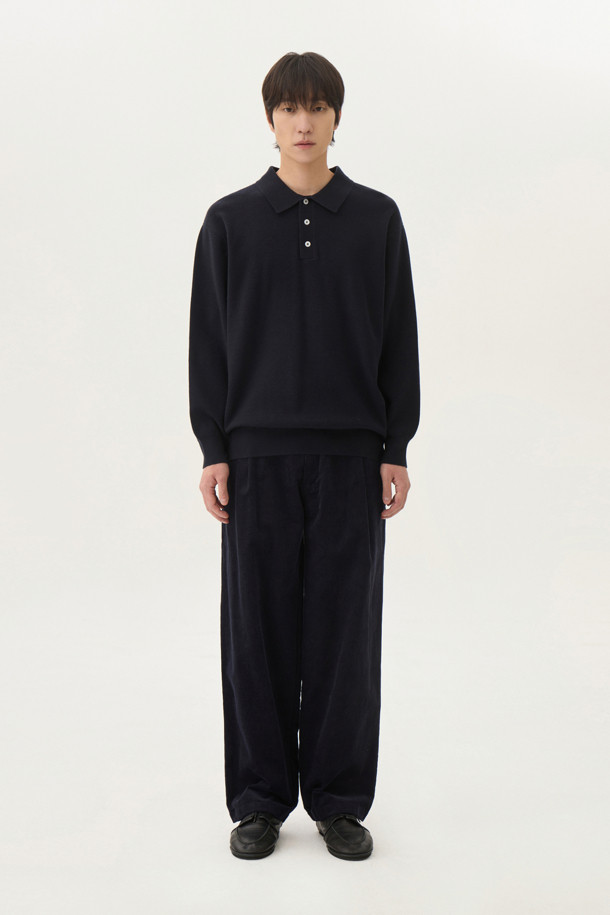 CORDUROY PANTS (247)_NAVY_0