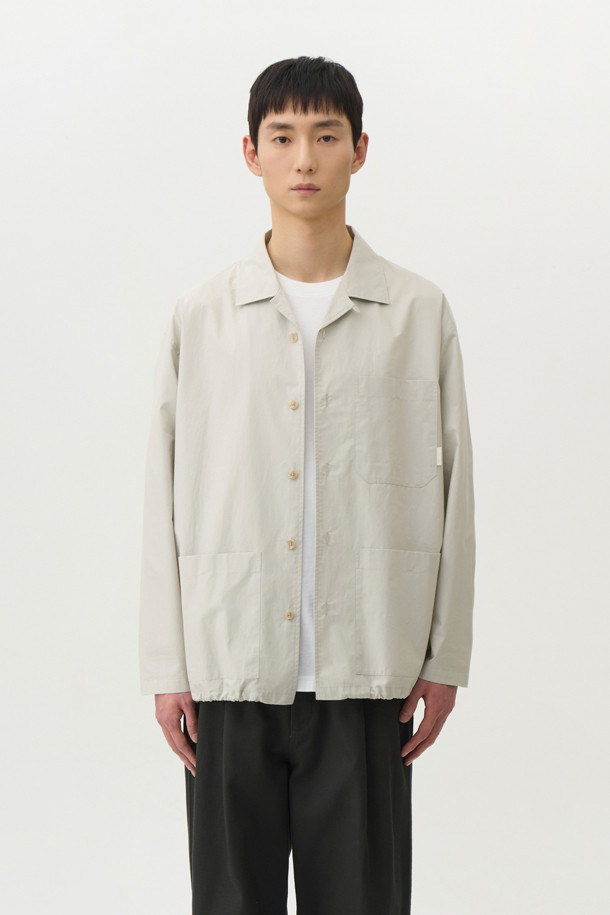 24/7 series - 캐주얼셔츠 - OVERSIZED SHIRTING COTTON JACKET (247)