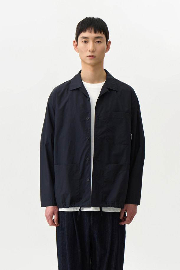 24/7 series - 캐주얼셔츠 - OVERSIZED SHIRTING COTTON JACKET (247)