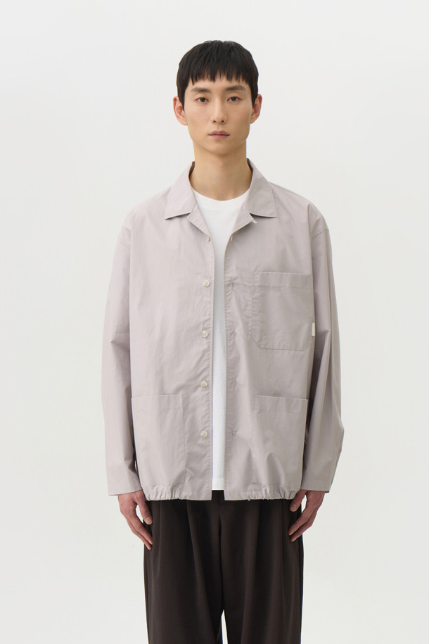 24/7 series - 캐주얼셔츠 - OVERSIZED SHIRTING COTTON JACKET (247)