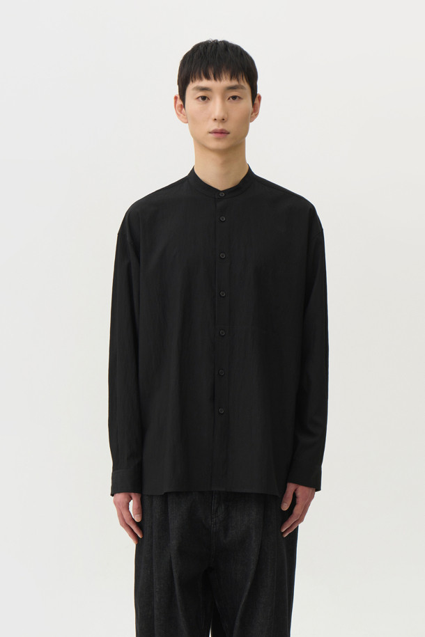 24/7 series - 긴팔셔츠 - VOILE CREASE OVERSIZED SHIRTS (247)