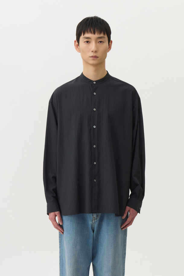 24/7 series - 긴팔셔츠 - VOILE CREASE OVERSIZED SHIRTS (247)