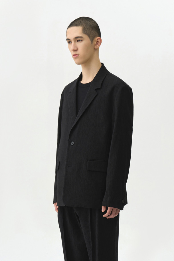 24/7 series - 수트/블레이저자켓 - SHEER CREASE TAILORED JACKET (SEERSUCKER) 247