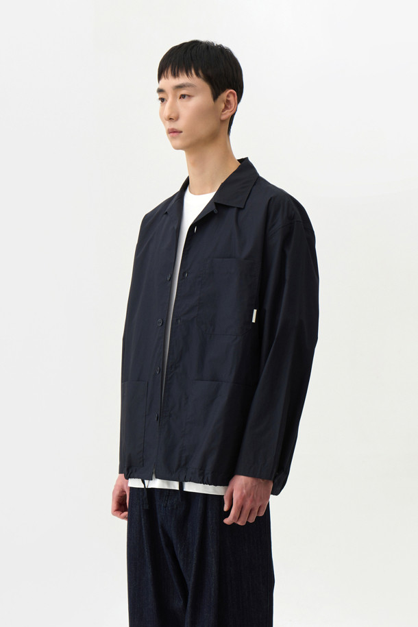 24/7 series - 캐주얼셔츠 - OVERSIZED SHIRTING COTTON JACKET (247)