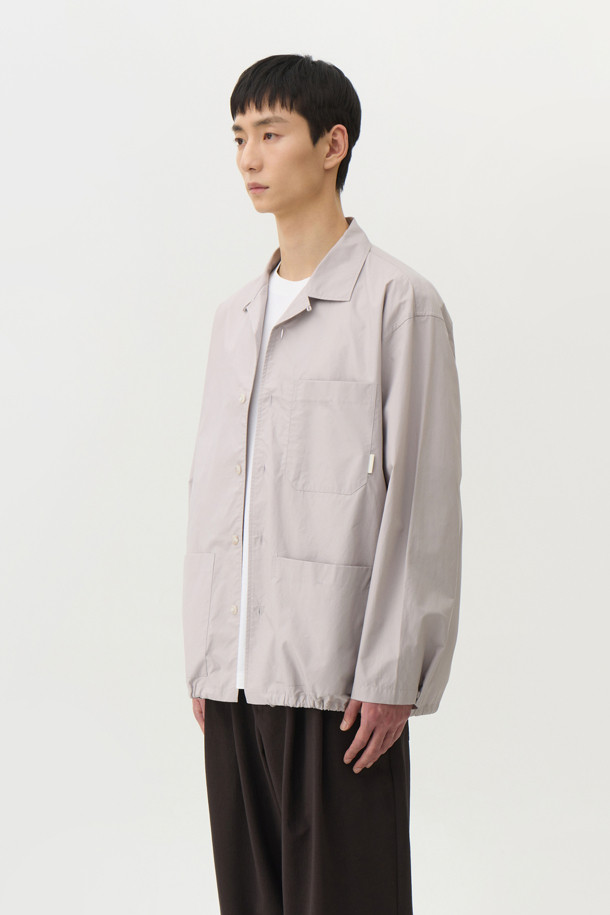 24/7 series - 캐주얼셔츠 - OVERSIZED SHIRTING COTTON JACKET (247)