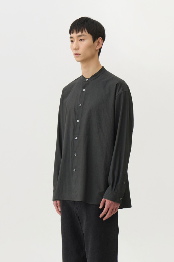 24/7 series - 긴팔셔츠 - VOILE CREASE OVERSIZED SHIRTS (247)