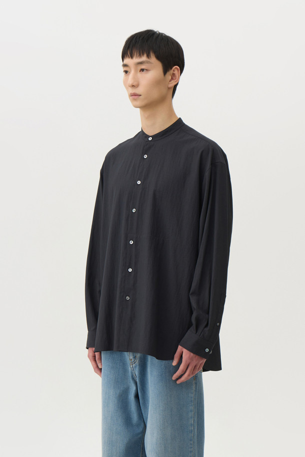 24/7 series - 긴팔셔츠 - VOILE CREASE OVERSIZED SHIRTS (247)