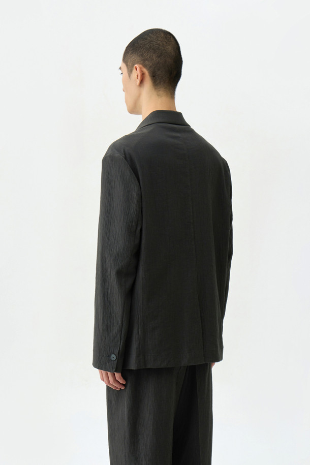 24/7 series - 수트/블레이저자켓 - SHEER CREASE TAILORED JACKET (SEERSUCKER) 247