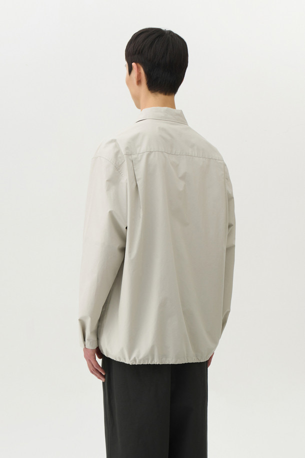 24/7 series - 캐주얼셔츠 - OVERSIZED SHIRTING COTTON JACKET (247)