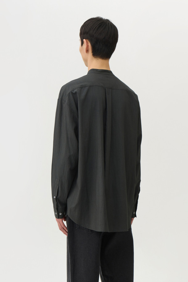 24/7 series - 긴팔셔츠 - VOILE CREASE OVERSIZED SHIRTS (247)