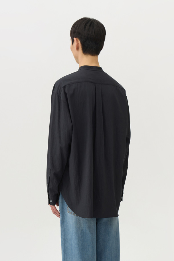 24/7 series - 긴팔셔츠 - VOILE CREASE OVERSIZED SHIRTS (247)