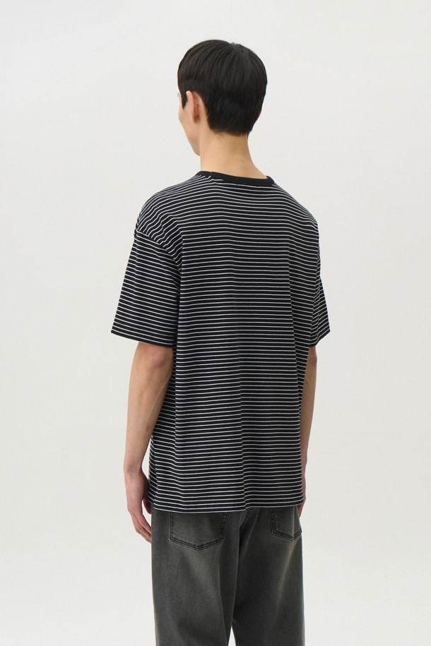 24/7 series - 반팔티셔츠 - USA COTTON 20's STRIPE TEE