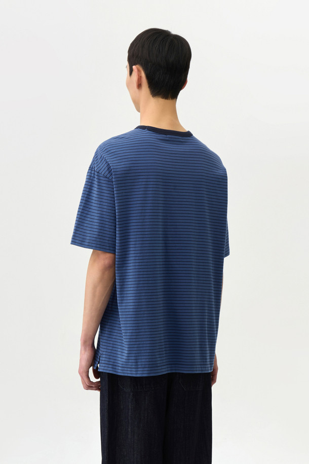 24/7 series - 반팔티셔츠 - USA COTTON 20's STRIPE TEE