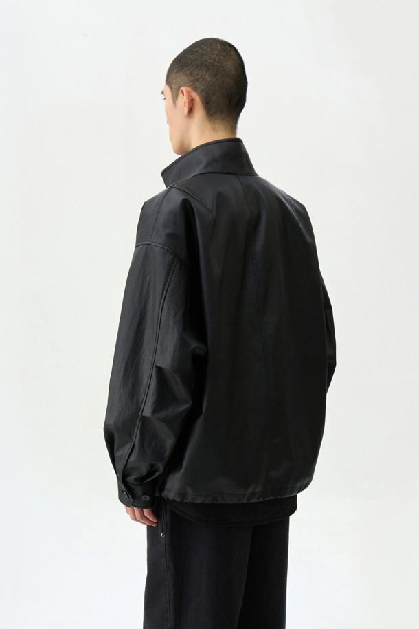 24/7 series - 블루종/점퍼 - LEATHER FIELD JACKET (247)