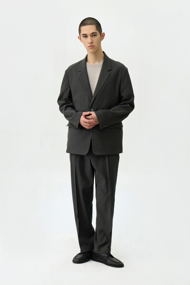 24/7 series - 수트/블레이저자켓 - SHEER CREASE TAILORED JACKET (SEERSUCKER) 247