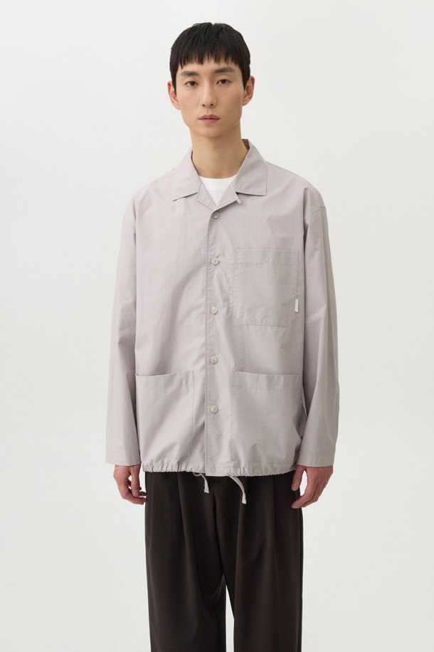 24/7 series - 캐주얼셔츠 - OVERSIZED SHIRTING COTTON JACKET (247)