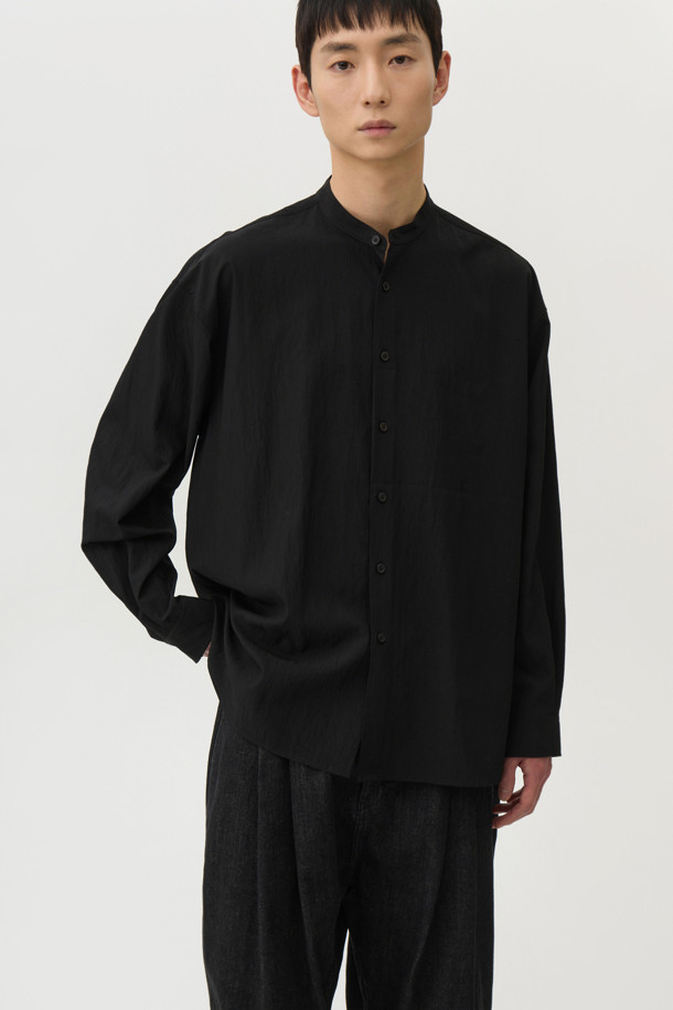 24/7 series - 긴팔셔츠 - VOILE CREASE OVERSIZED SHIRTS (247)