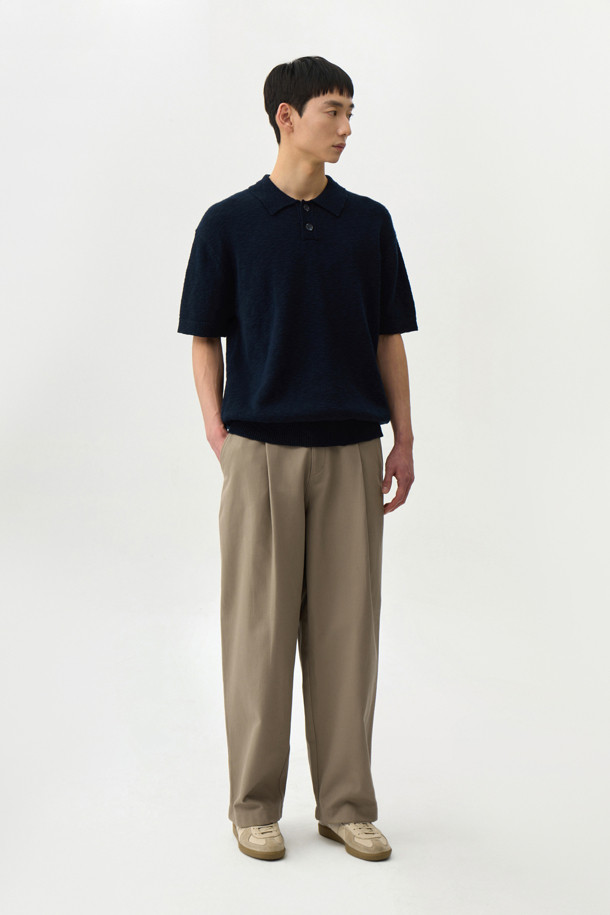 24/7 series - 스웨터 - CROCHE COTTON COLLAR KNIT (247)