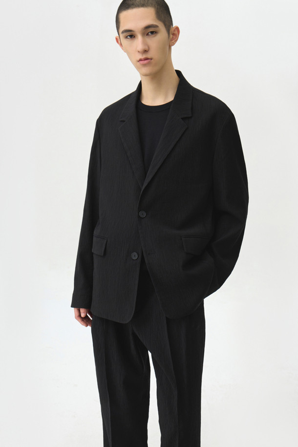 24/7 series - 수트/블레이저자켓 - SHEER CREASE TAILORED JACKET (SEERSUCKER) 247