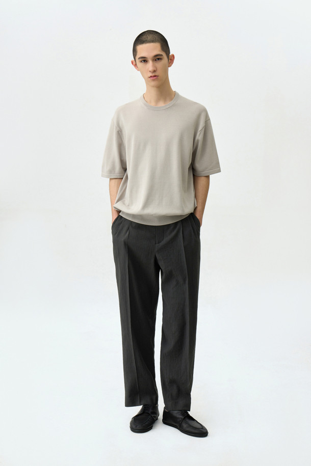 24/7 series - 캐주얼팬츠 - SHEER CREASE TAPERED PANTS (SEERSUCKER) 247