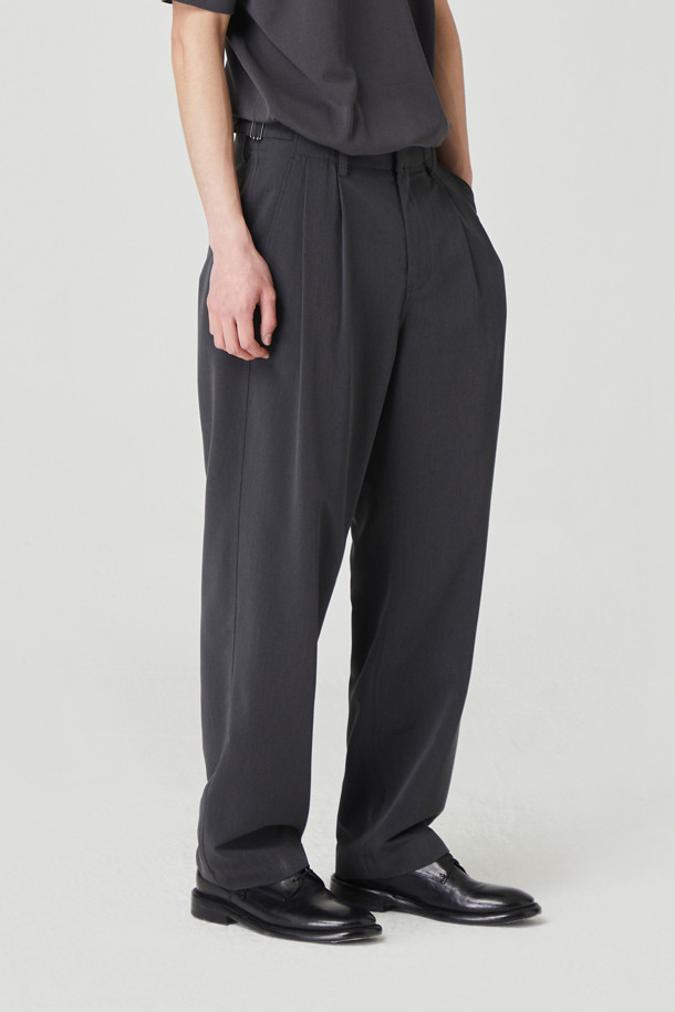 24/7 series - 캐주얼팬츠 - PLEATED SIDE ADJUSTER PANTS (247)