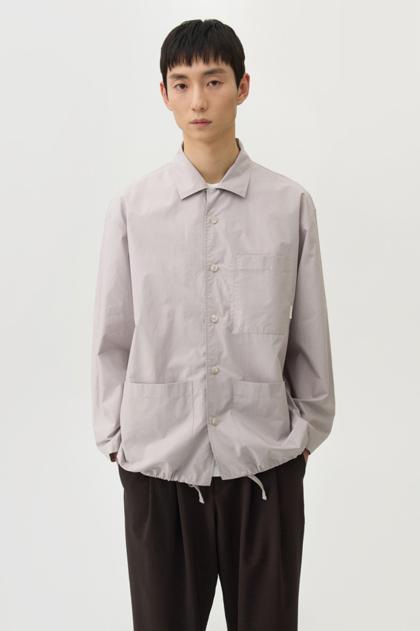 24/7 series - 캐주얼셔츠 - OVERSIZED SHIRTING COTTON JACKET (247)