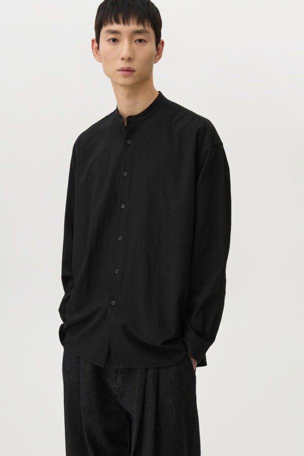 24/7 series - 긴팔셔츠 - VOILE CREASE OVERSIZED SHIRTS (247)