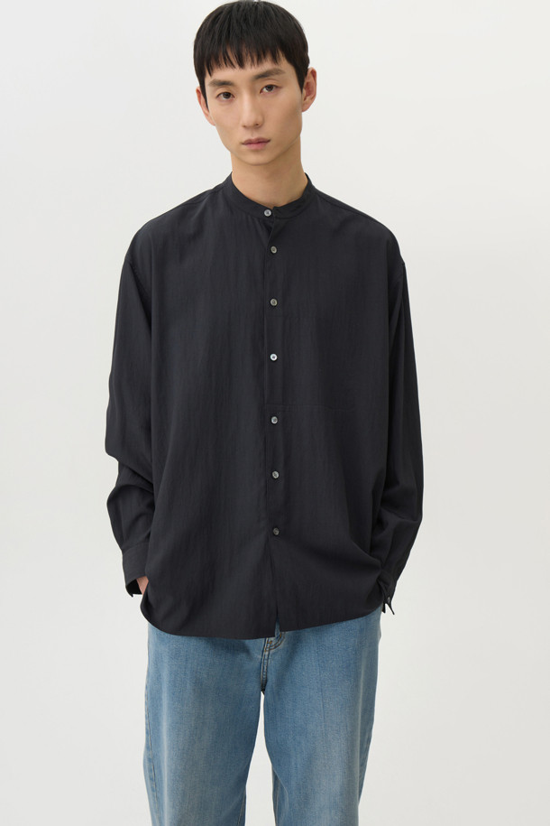 24/7 series - 긴팔셔츠 - VOILE CREASE OVERSIZED SHIRTS (247)