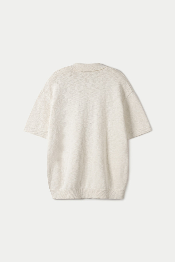 24/7 series - 스웨터 - CROCHE COTTON COLLAR KNIT (247)