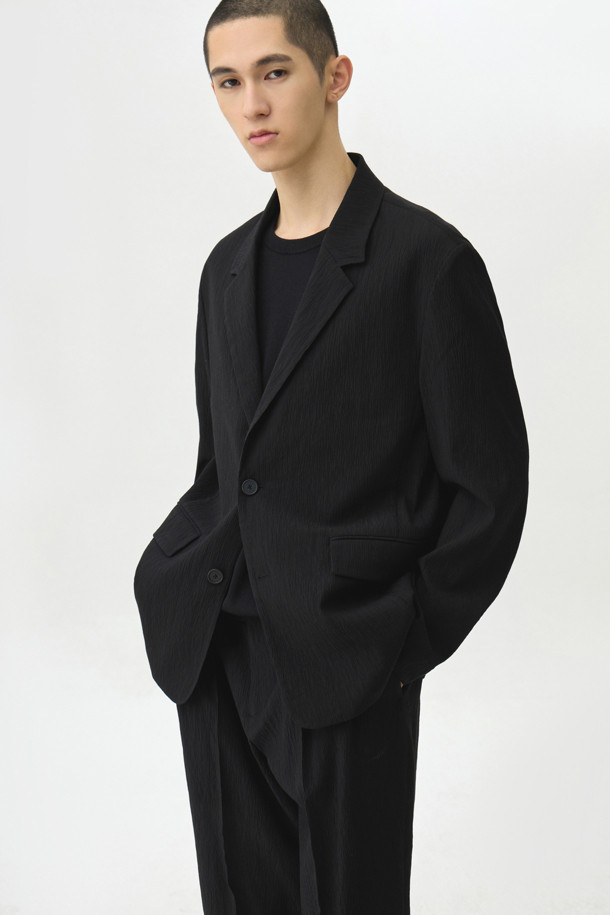 24/7 series - 수트/블레이저자켓 - SHEER CREASE TAILORED JACKET (SEERSUCKER) 247