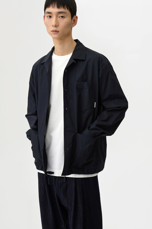 24/7 series - 캐주얼셔츠 - OVERSIZED SHIRTING COTTON JACKET (247)