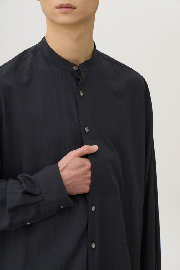 24/7 series - 긴팔셔츠 - VOILE CREASE OVERSIZED SHIRTS (247)