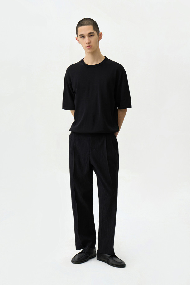 24/7 series - 캐주얼팬츠 - SHEER CREASE TAPERED PANTS (SEERSUCKER) 247