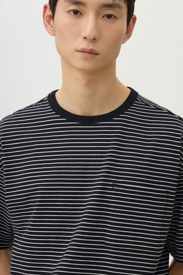 24/7 series - 반팔티셔츠 - USA COTTON 20's STRIPE TEE