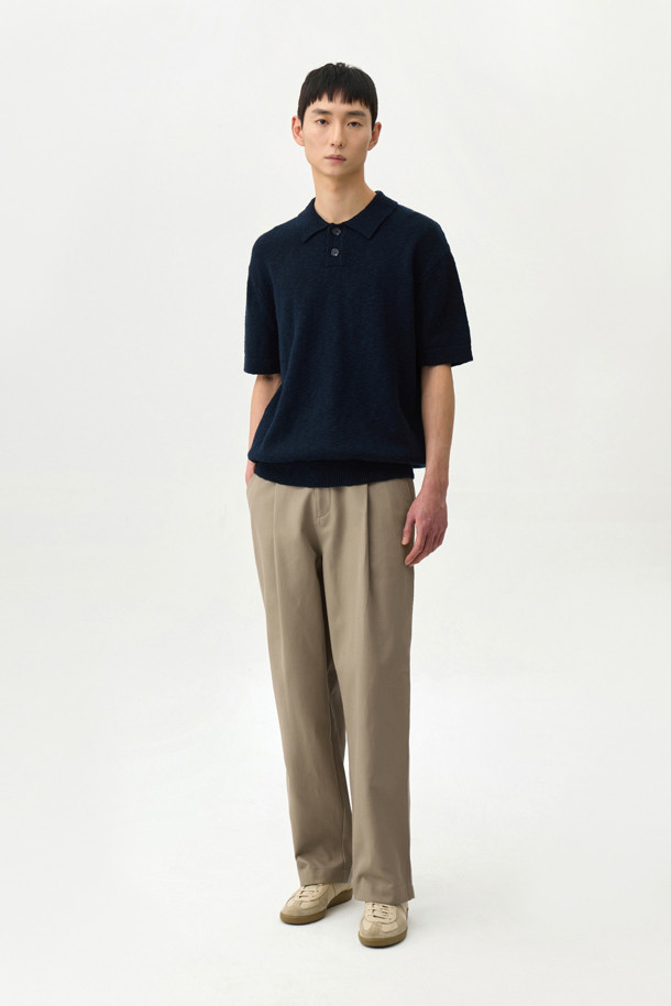 24/7 series - 스웨터 - CROCHE COTTON COLLAR KNIT (247)